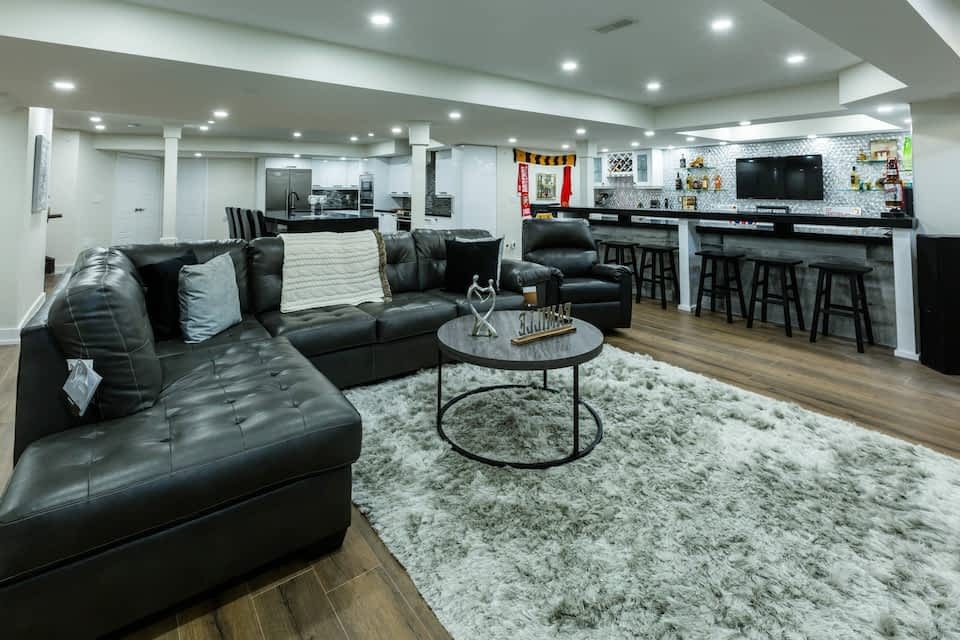 Basement renovation in Brampton - view 3