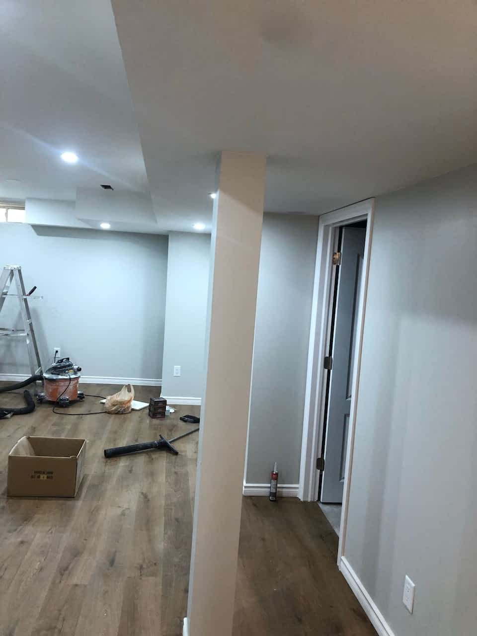 Basement renovation in Mississauga - view 2