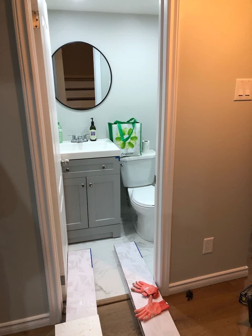Basement renovation in Mississauga - view 4
