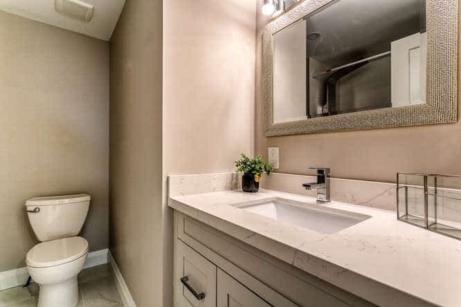 Bathroom renovation in Brampton - view 1