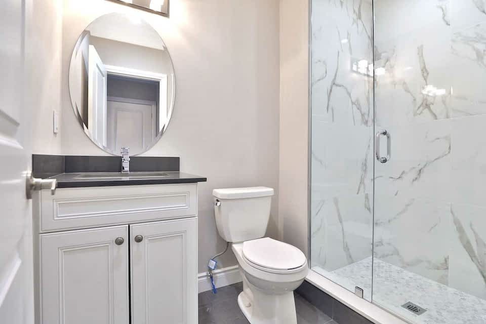 Bathroom renovation in Kitchener - view 1