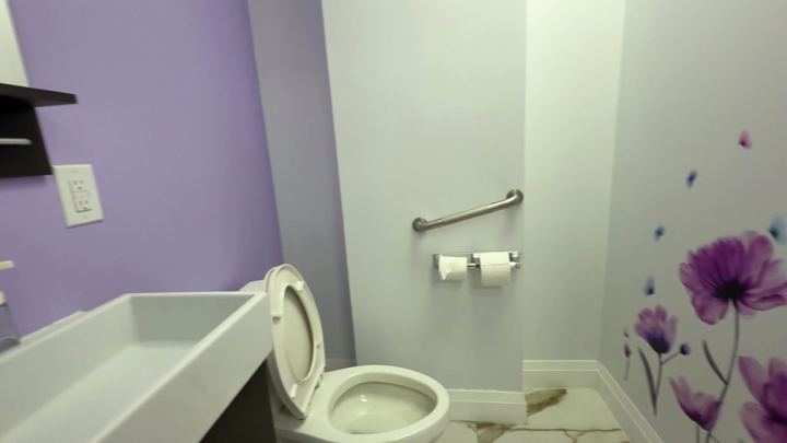 Customer washroom