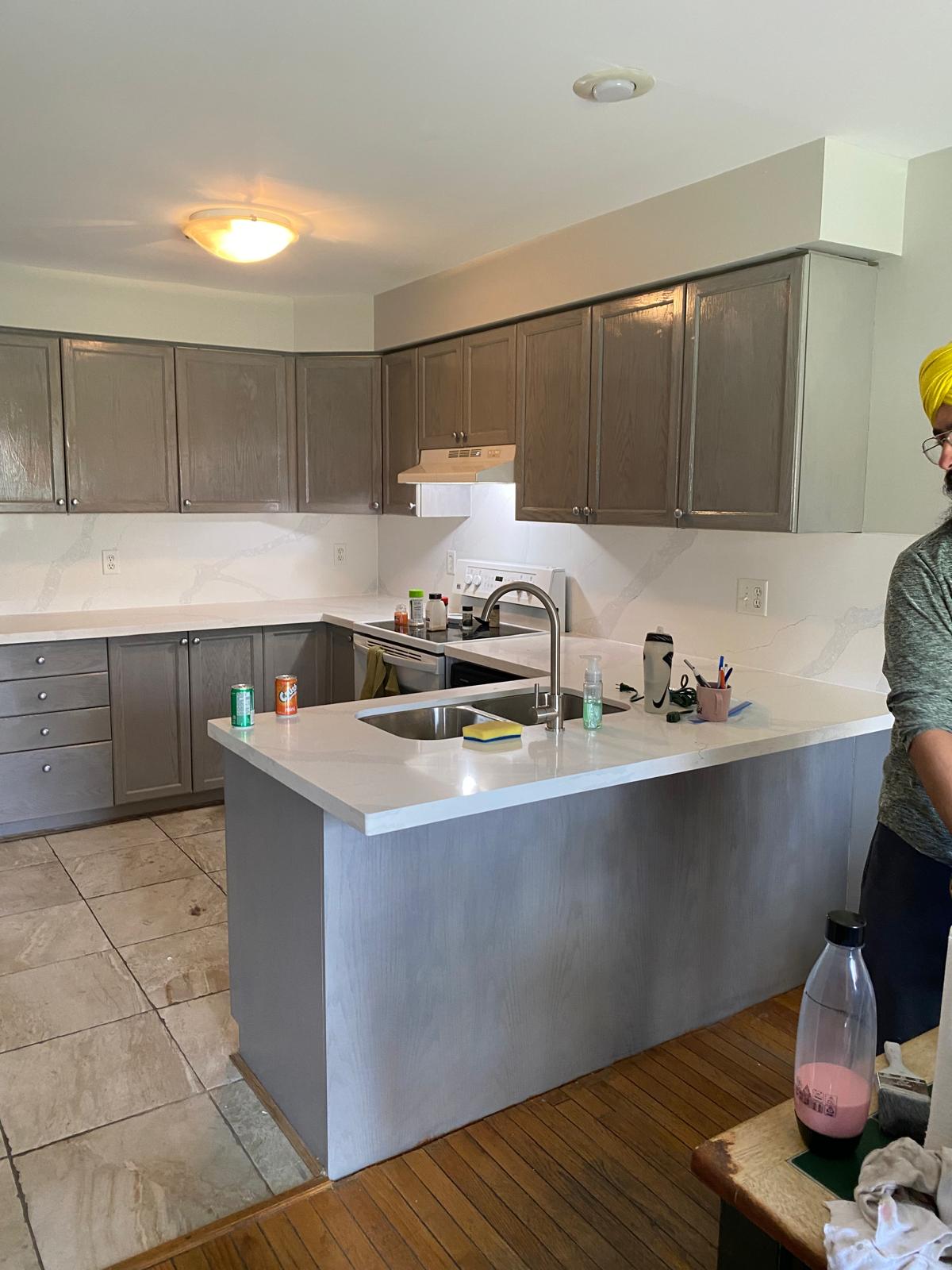 Kitchen before