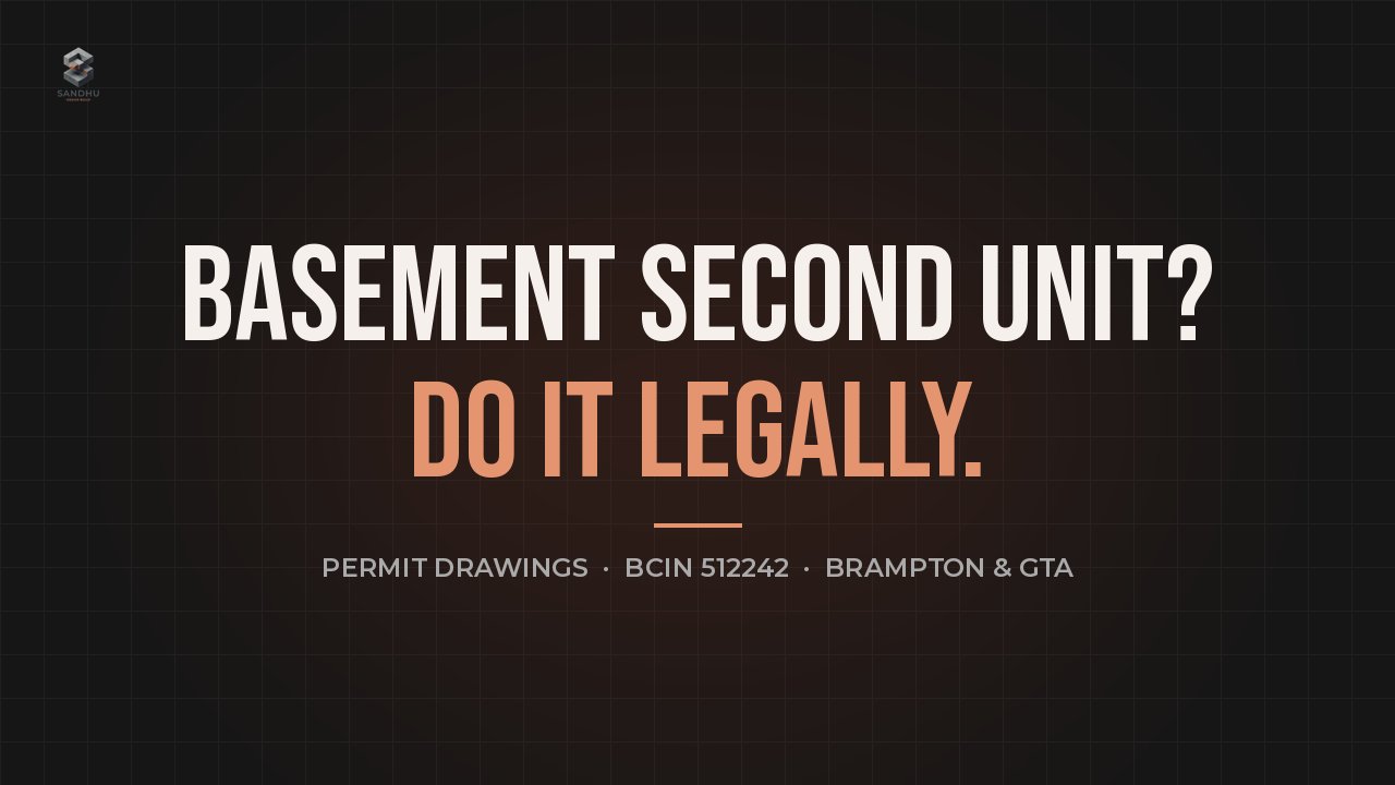 Basement Second Units — Do It Legally
